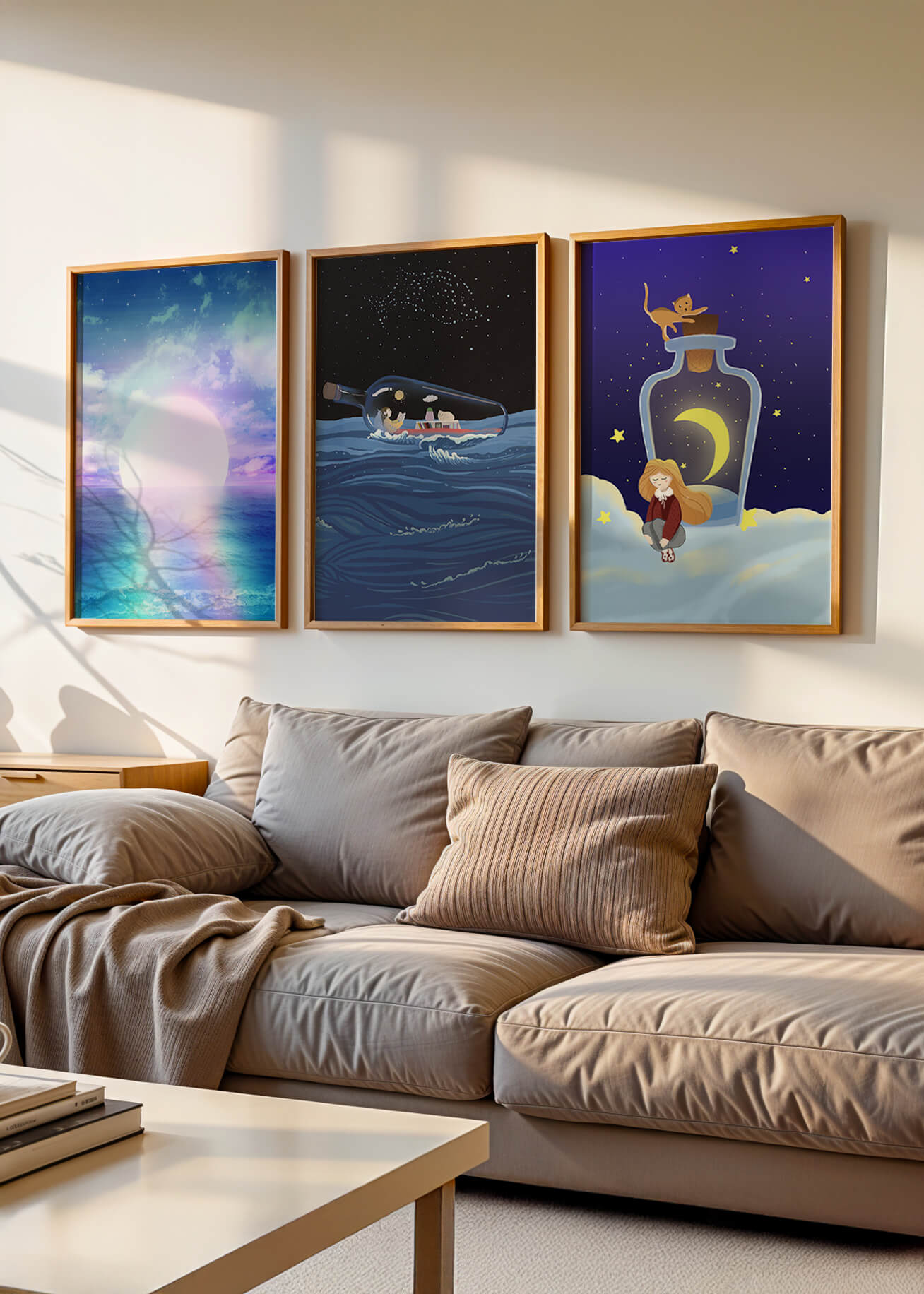 Impresiones Artísticas de Paisajes Oníricos y Fantasía