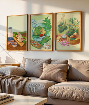 Œuvres d'art inspirées par la cuisine asiatique