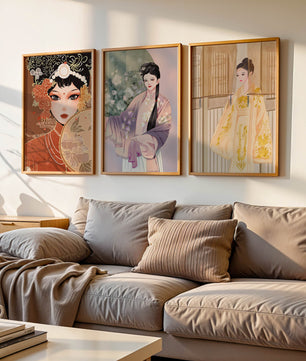 Art Impressions de Style Oriental à Thème Floral