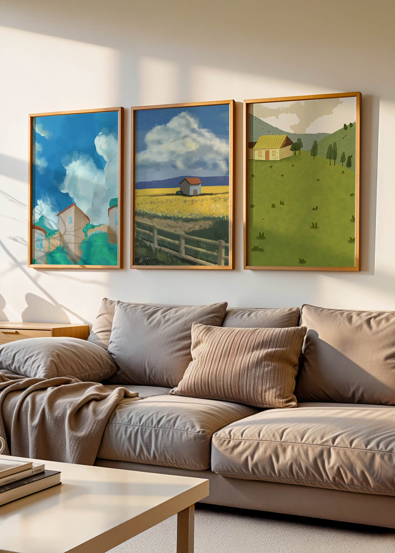 Paisajes Artísticos en Lienzos Modernos