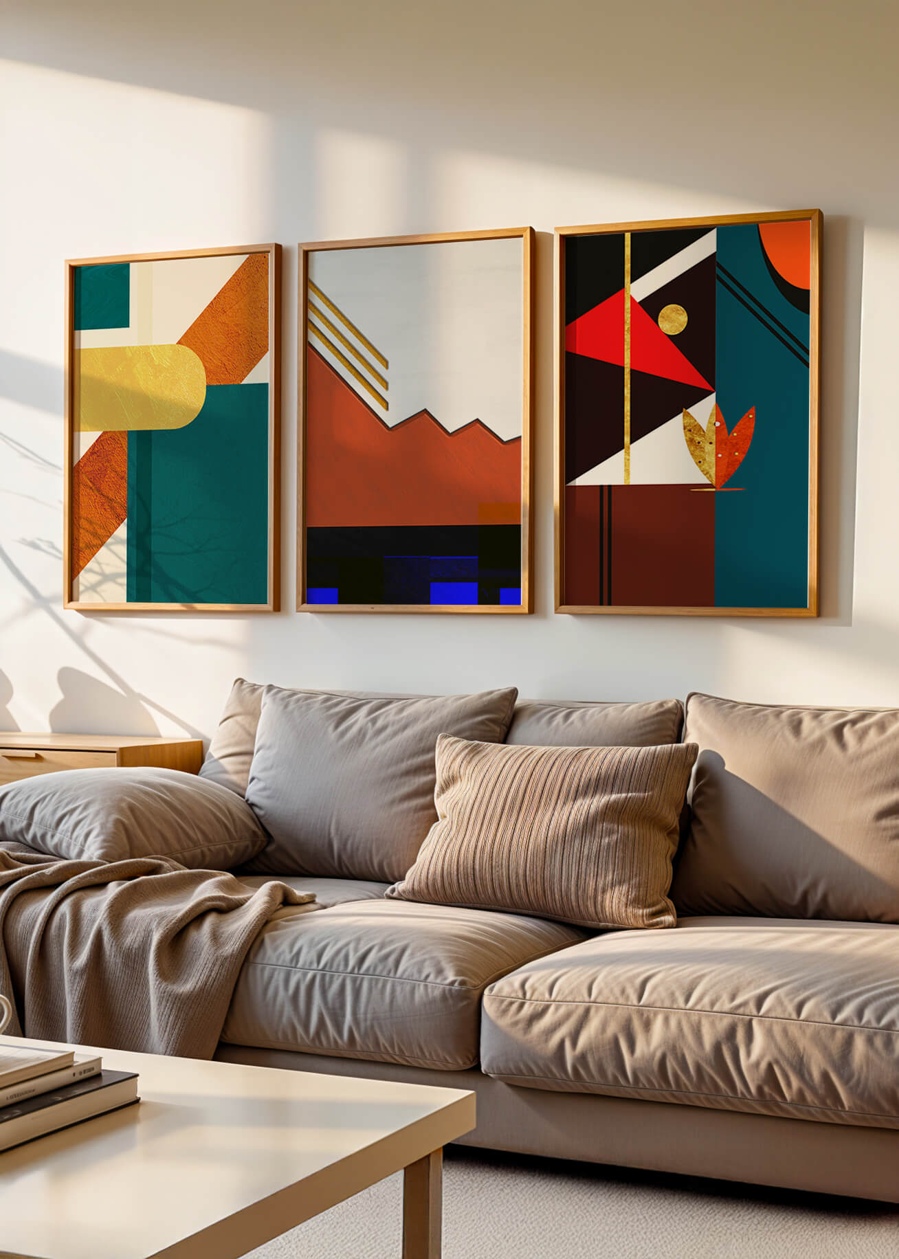 Impresiones Artísticas Modernas y Abstractas sin Marco