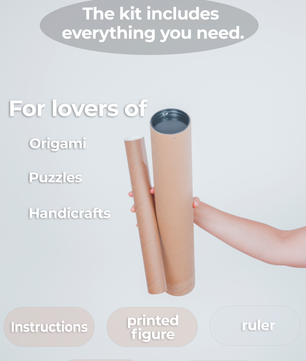 PaperCraft Gato poligonal de papel, figura decorativa, manualidades 3D para montar DIY