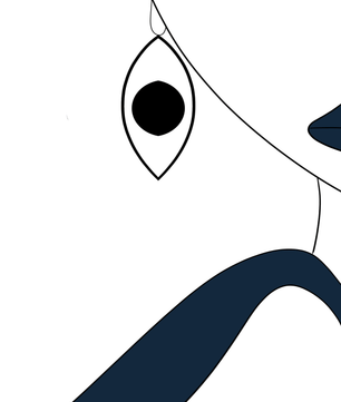 Abstract Minimalist Art with Geometric Shapes and Earring Detail - Mi tienda